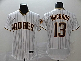 Padres 13 Manny Machado White Nike 2020 Flexbase Jersey,baseball caps,new era cap wholesale,wholesale hats
